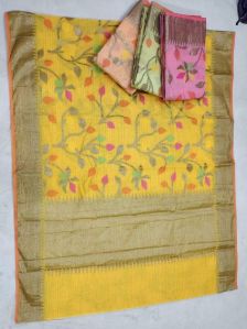 Mercerised Silk Cotton Saree