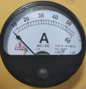 Analog Projection Ampere Meter