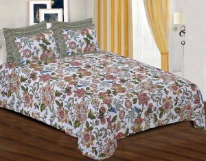 Pure cotton double bed sheets king size jaipur