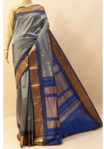 muga silk saree