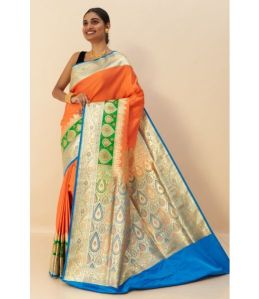 PLAIN PAITHANI SILK SAREE