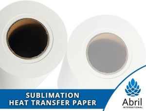 SUBLIMATION HEAT TRANSFER PAPER ROLL FOR DIGITAL PRINTING