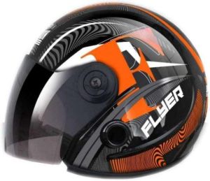 Track Light Graphic Bike Helmet