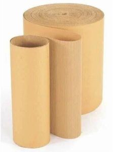 Plain Brown Corrugated Roll