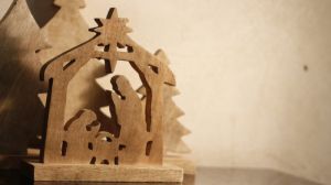 Wooden Christmas Nativity Set