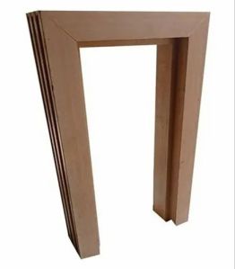 Rectangular Brown WPC Door Frames