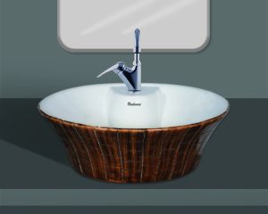 Wooden Mango Table Top Wash Basin