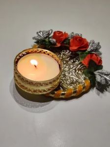 Decorative Wax Diya