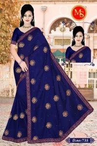 Embroidered Fancy Saree