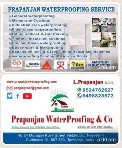 roof waterproofing services