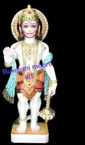 Worship Marble Hanuman Statue