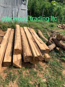 teak rough square