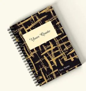 Customized Spiral Hardbound Diaries