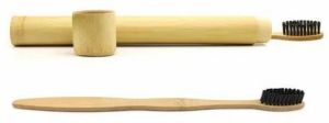 Bamboo Toothbrush With Tube