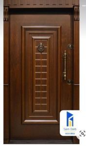 African Teak Wood Door