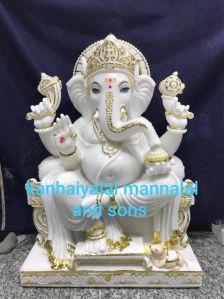 Marble Ganesh Moorti