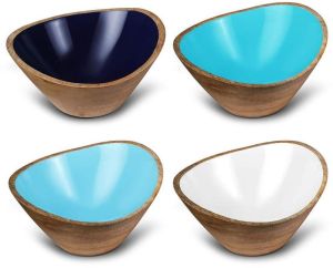 Wooden Enamel Bowl