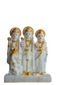 white marble ram darbar statue