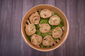 Frozen veg momos