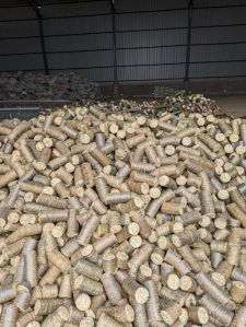 Mustard biomass briquettes