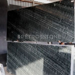 Black Wave Leather Finish Granite