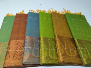 jarugai embossed cotton saree