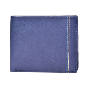 Light Blue Leather Wallets