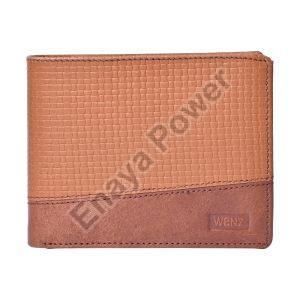 9 ATM Pocket Tan Brown Leather Wallets