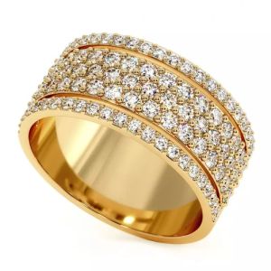 Diamond Wedding Band High Jewelry Ring