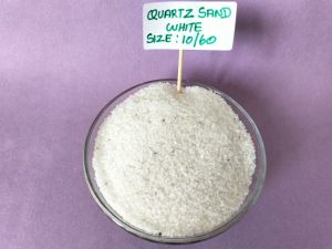 white quartz sand