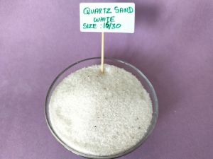 white quartz sand