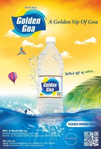 1 ltr Golden Goa Package drinking water