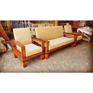 Wooden Sofa Set