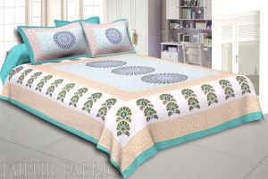 Sanganeri Cotton Bed Sheets