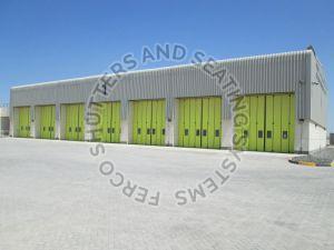 Stainless Steel Sliding Folding Hangar Door