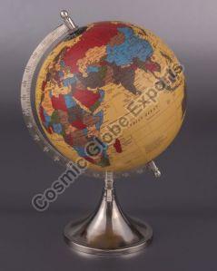 8 Inch Aluminium Round Kebica Political Globe