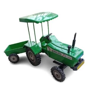 Plastic Green Toy Tractor