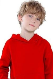 Kids Plain Pullover Hoodies