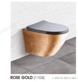 Rose Gold Water Closet 1104