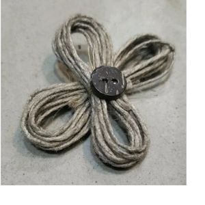 Grey Jute Flower