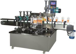 Automati Flat Bottle Labelig Machine