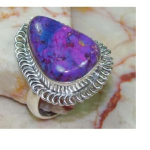 Purple Turquoise Ring