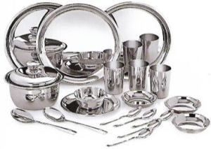 Stainless Steel Premium Dinner Set