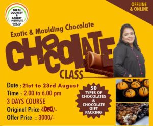 NIRALI'S CHOCOLATE WORKSHOP (Online/Offline)