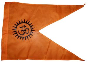 Printed Om Flag