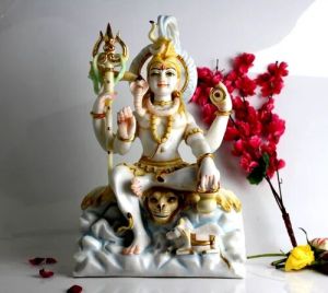 Marble Shiva Statue