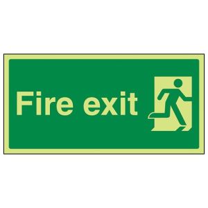 Fire Exit Signage Board