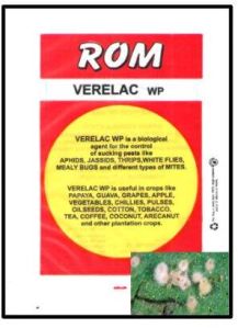 ROM Verelac Biopesticide