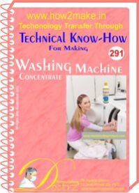 Washing Machine Concentrate Formulation (eReport)