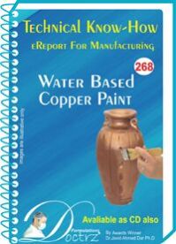 Water Based Copper Paint  Manufacturing Technology (TNHR268)